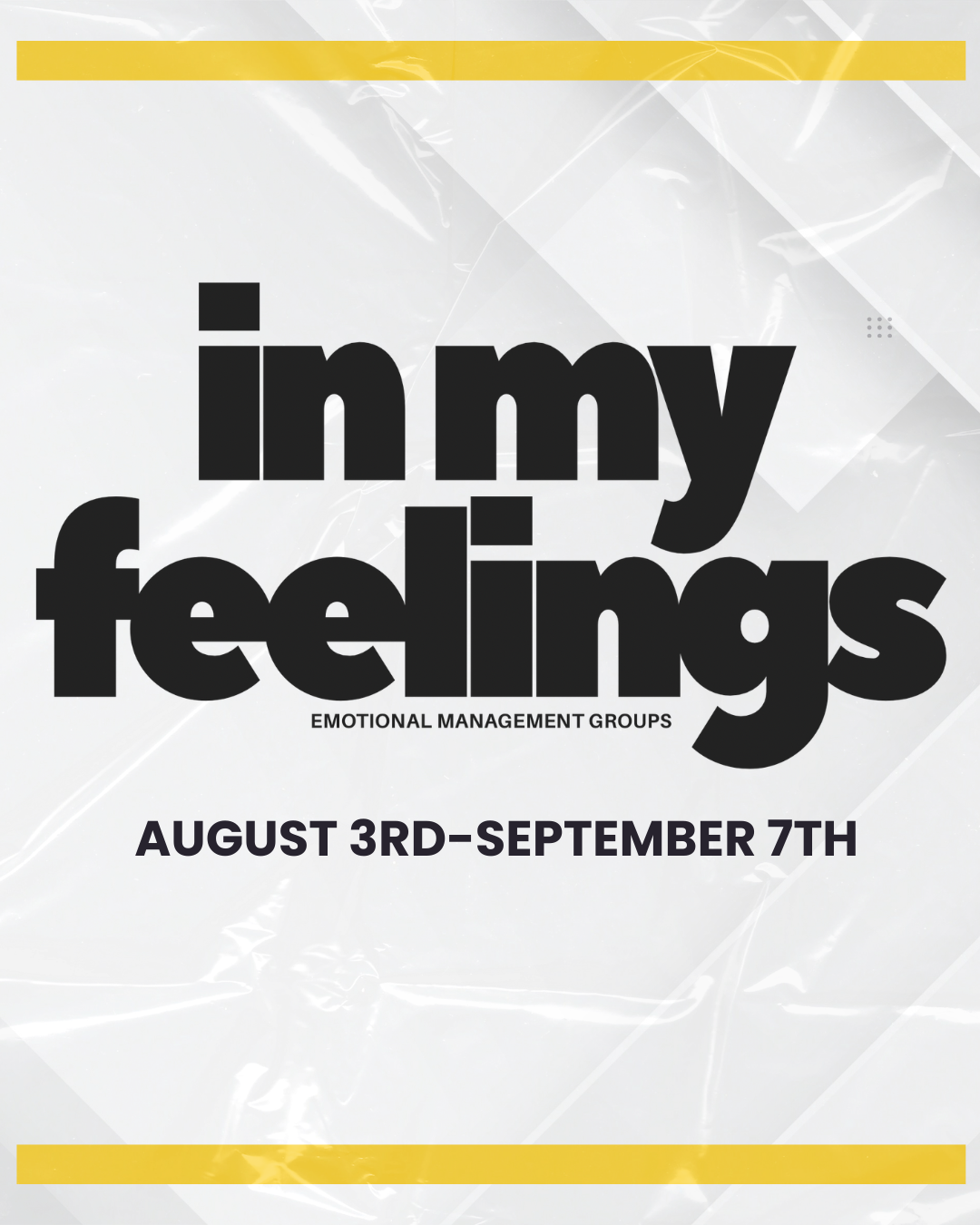 In My Feelings Emotional Management Group