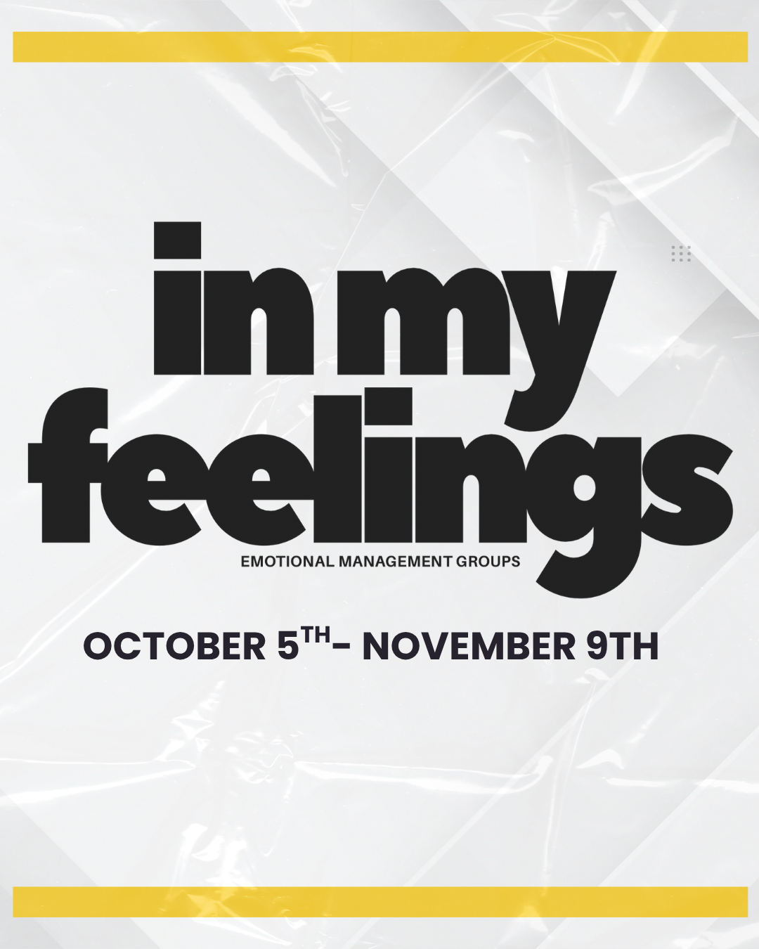 In My Feelings Emotional Management Group 2